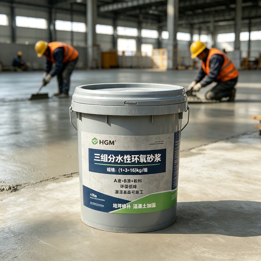 大新三组份水性环氧砂浆